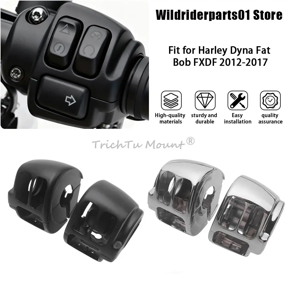Корпуса переключателя управления рулем, комплект крышек, хромированный алюминиевый аксессуар для мотоцикла для Harley Davidson 2014-Later XL Dyna Softail
Корпуса переключателя управления рулем, комплект крышек, хромированный алюминиевый аксессуар для мотоцикла для Harley Davidson 2014-Later XL Dyna Softail