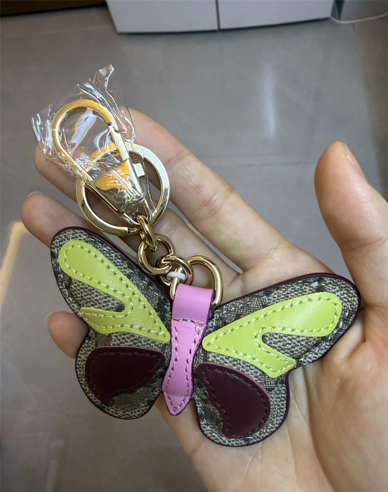 Fashionable ins style butterfly pendant French keychain children's school bag pendant women's bag light luxury pendant
Fashionable ins style butterfly pendant French keychain children's school bag pendant women's bag light luxury pendant