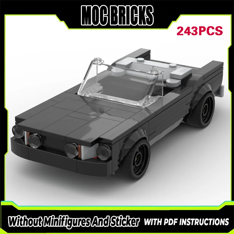 Модель гоночного автомобиля MOC: конструктор-трансформер, модульная технология, подарки, праздничный набор для сборки, детские игрушки
Модель гоночного автомобиля MOC: конструктор-трансформер, модульная технология, подарки, праздничный набор для сборки, детские игрушки