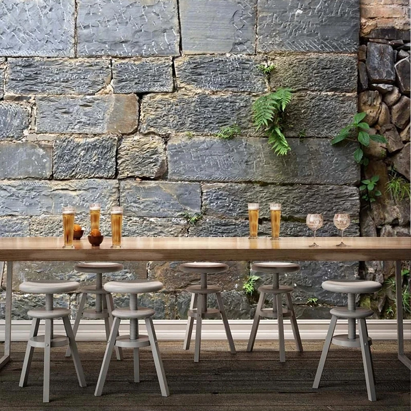 Custom 3D Mural Geometry Wallpaper 3D Stone Wall Leaves Wall Painting Wall Papers For Bar Living Room Home Decor Wall Covering
Custom 3D Mural Geometry Wallpaper 3D Stone Wall Leaves Wall Painting Wall Papers For Bar Living Room Home Decor Wall Covering