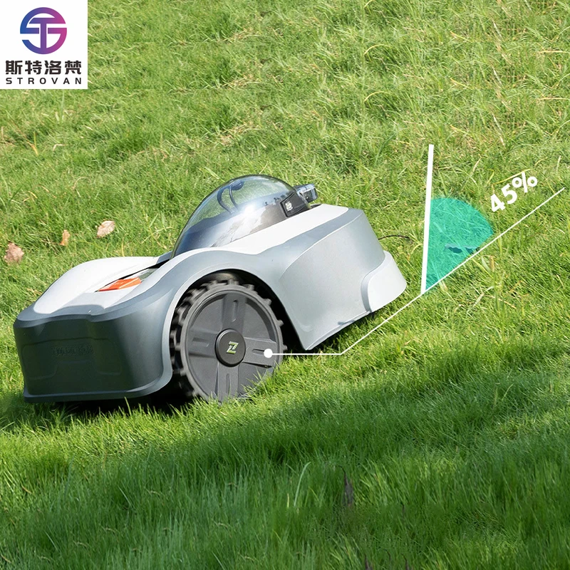 STLF Remote-Controlled Electric Robotic Lawn Mower DIY Pruning Robot with Mobile Phone Path Planning Battery-Powered
STLF Remote-Controlled Electric Robotic Lawn Mower DIY Pruning Robot with Mobile Phone Path Planning Battery-Powered