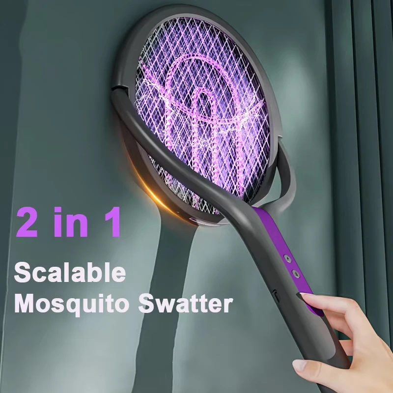 New Scalable Electric Mosquito Swatter 2-in-1 Luring and Electric Shock Mosquito Household Outdoor Mosquito Repellent 2025
New Scalable Electric Mosquito Swatter 2-in-1 Luring and Electric Shock Mosquito Household Outdoor Mosquito Repellent 2025