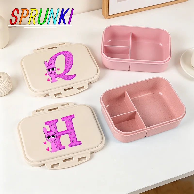 Sprunkis Bento Lunch Box Women Cartoon A-Z Print Food Storage Containers Kawaii Pink School Picnic Fruit Lunchbox Food Warm Case
Sprunkis Bento Lunch Box Women Cartoon A-Z Print Food Storage Containers Kawaii Pink School Picnic Fruit Lunchbox Food Warm Case