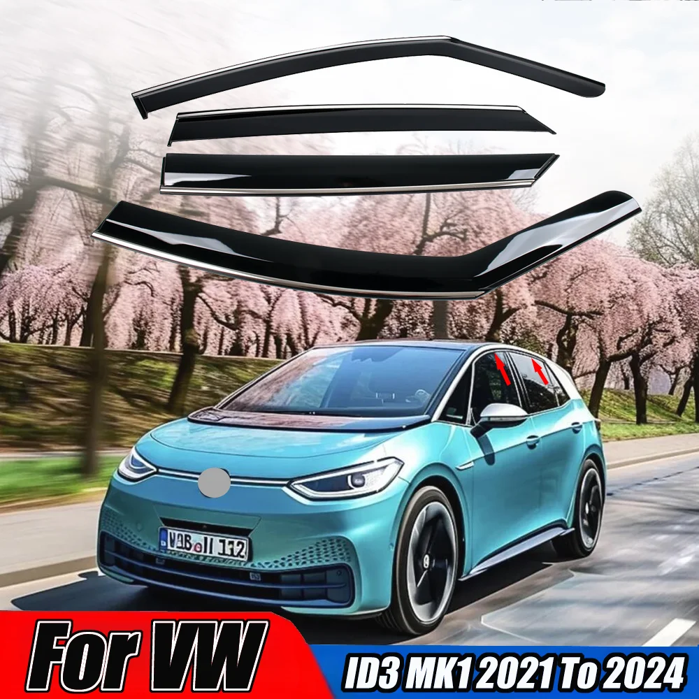 Rain Guard Awnings Window Visor For Volkswagen VW ID3 MK1 2021 2022 DOOR VISOR Bright Strip Wind Deflectors Visors Accessories
Rain Guard Awnings Window Visor For Volkswagen VW ID3 MK1 2021 2022 DOOR VISOR Bright Strip Wind Deflectors Visors Accessories
