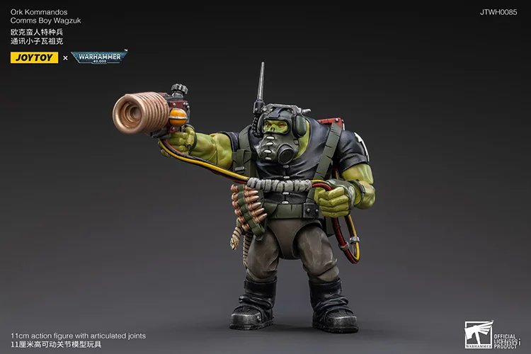 【TM】In Stock JOYTOY Warhammer 40K Ork KomandosComms Boy Wagzuk 1/18 Action Figures Model Toy Gift Collection Ornament
【TM】In Stock JOYTOY Warhammer 40K Ork KomandosComms Boy Wagzuk 1/18 Action Figures Model Toy Gift Collection Ornament
