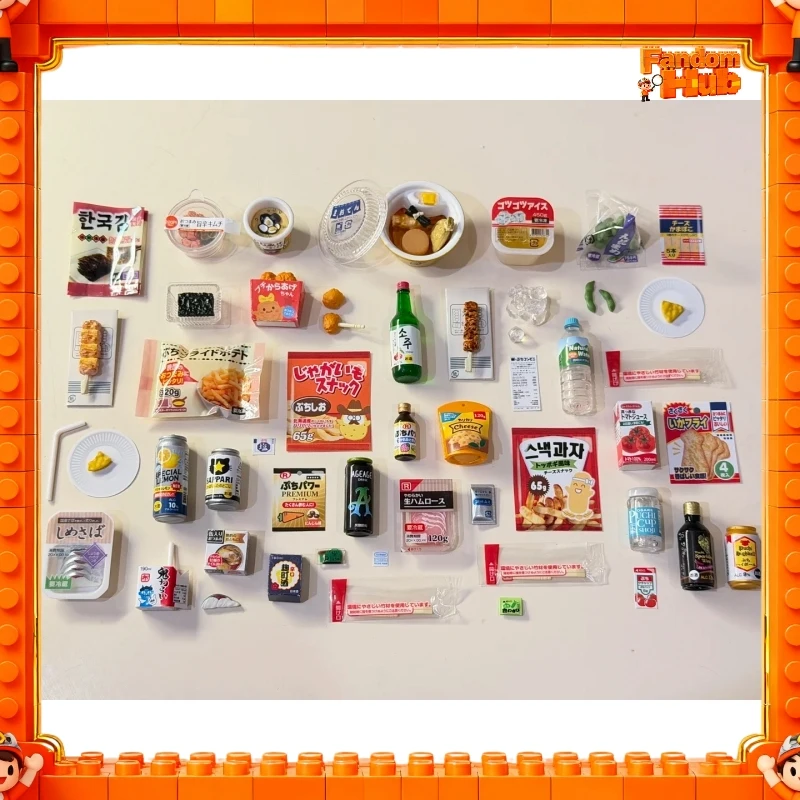 Genuine Re-Ment Convenience Store Evening Drink, Night Snack & Dinner, Miniature Scene Tabletop Decor Model Toy Fans Gift
Genuine Re-Ment Convenience Store Evening Drink, Night Snack & Dinner, Miniature Scene Tabletop Decor Model Toy Fans Gift