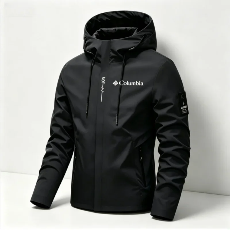 Men's Fashionable Casual Long-Sleeved Hooded Windbreaker Jacket Windproof Zipper Spring Autumn New Style Outdoor Sports
Men's Fashionable Casual Long-Sleeved Hooded Windbreaker Jacket Windproof Zipper Spring Autumn New Style Outdoor Sports