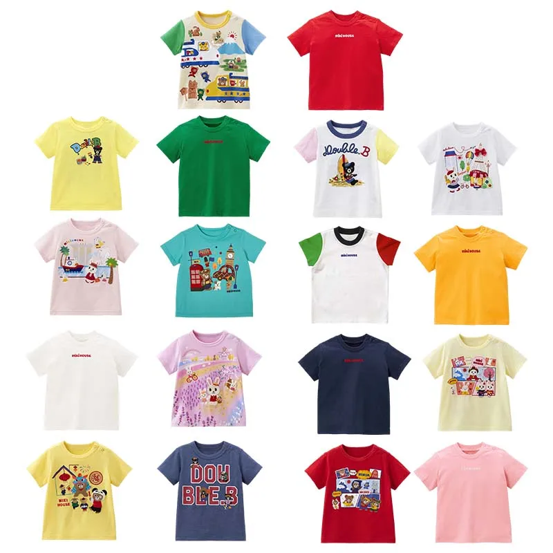 Children's T-shirt 2024 summer Japanese style boys and girls pure cotton cartoon cute casual short-sleeved tops
Children's T-shirt 2024 summer Japanese style boys and girls pure cotton cartoon cute casual short-sleeved tops