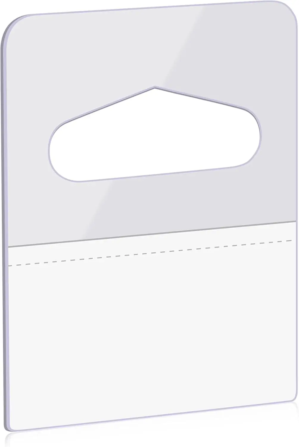 400 Pcs Self-Adhesive Hang Tabs with Slot Hole for Retail Displays 1-5/8" x 1-1/4"
400 Pcs Self-Adhesive Hang Tabs with Slot Hole for Retail Displays 1-5/8" x 1-1/4"