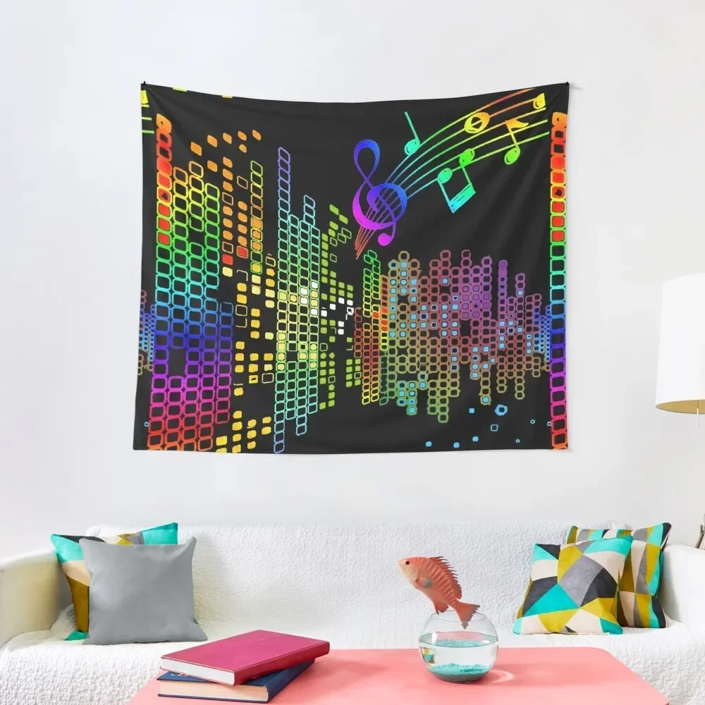 Multicolored Music,black illustration Tapestry Room Decor For Girls Home Decorators Home Decoration Tapestry
Multicolored Music,black illustration Tapestry Room Decor For Girls Home Decorators Home Decoration Tapestry