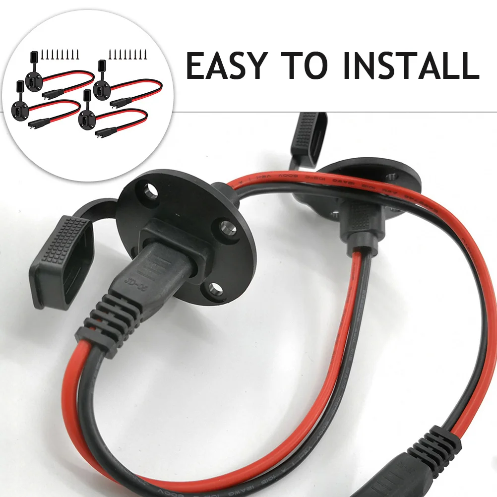 Solar Panel SAE Power Connector 4 Sets Electric Cable Extension Flush Wire Tractor Motorcycle Vehicle Lawn
Solar Panel SAE Power Connector 4 Sets Electric Cable Extension Flush Wire Tractor Motorcycle Vehicle Lawn