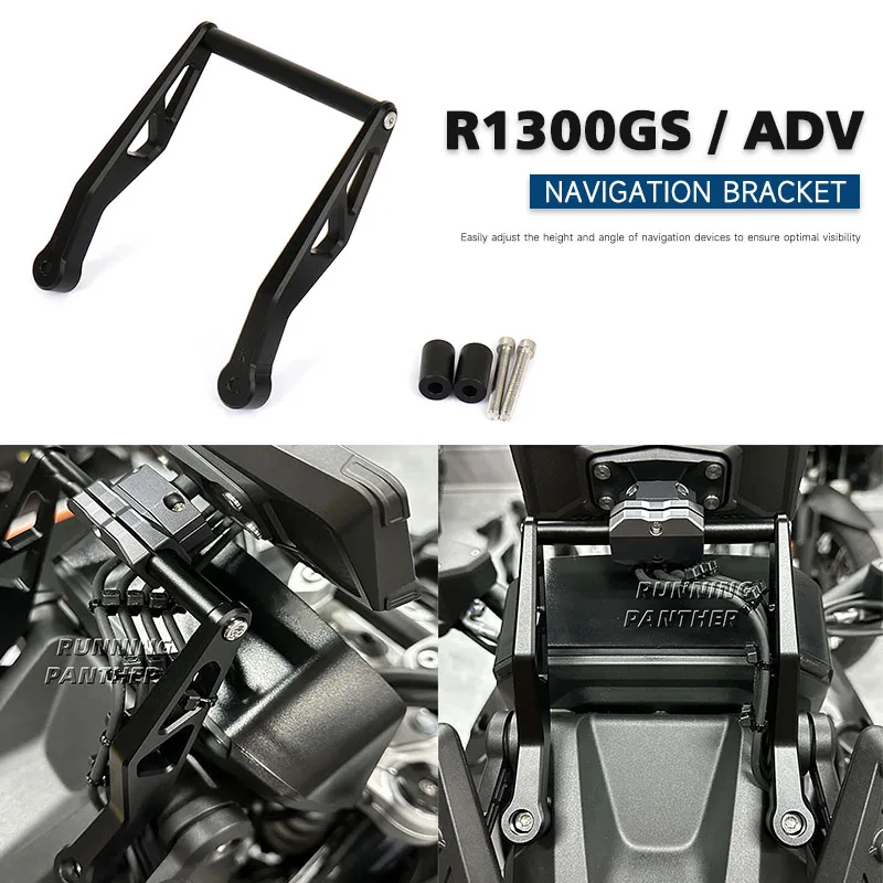 Motorcycle Navigation Bracket For BMW R1300GS ADV R 1300 GS Adventure 2023- Phone Holder CNC GPS Mount Stand Accessories
Motorcycle Navigation Bracket For BMW R1300GS ADV R 1300 GS Adventure 2023- Phone Holder CNC GPS Mount Stand Accessories