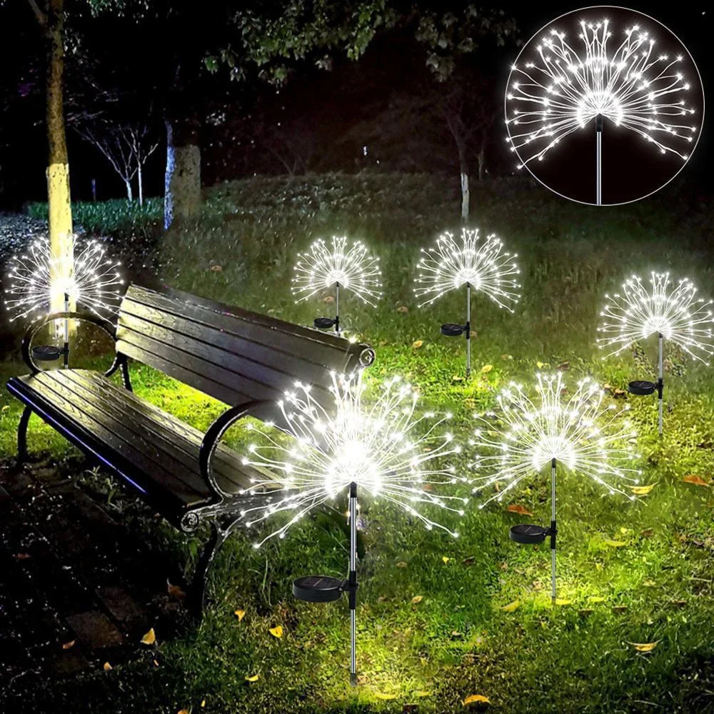 Solar Garden Lights Outdoor Waterproof Solar Powered Firework Stake Lights Sparklers Solar Lights for Yard Pathway Flower Decor
Solar Garden Lights Outdoor Waterproof Solar Powered Firework Stake Lights Sparklers Solar Lights for Yard Pathway Flower Decor