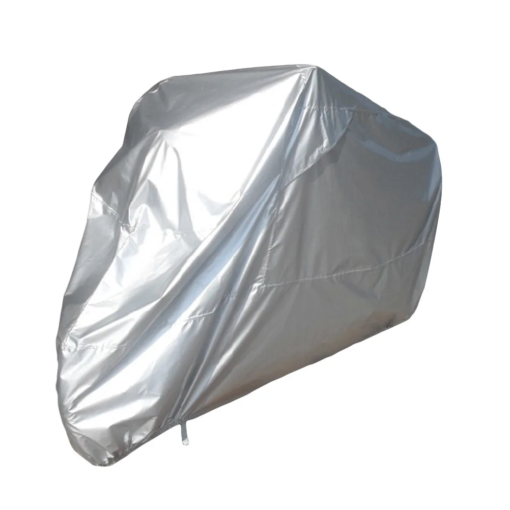 1pc Motorcycle Waterproof Dustproof Bike Cover Cloth Outdoor Indoor Use Silver-Coated Polyester Protective Cover For Bike Size M
1pc Motorcycle Waterproof Dustproof Bike Cover Cloth Outdoor Indoor Use Silver-Coated Polyester Protective Cover For Bike Size M