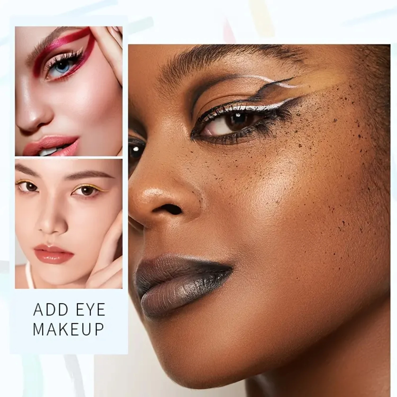 Pudaier Ultra Fine Liquid Eyeliner Pen: Vibrant, Waterproof, Long Lasting, Quick Drying, Available in 12 Colors.
Pudaier Ultra Fine Liquid Eyeliner Pen: Vibrant, Waterproof, Long Lasting, Quick Drying, Available in 12 Colors.
