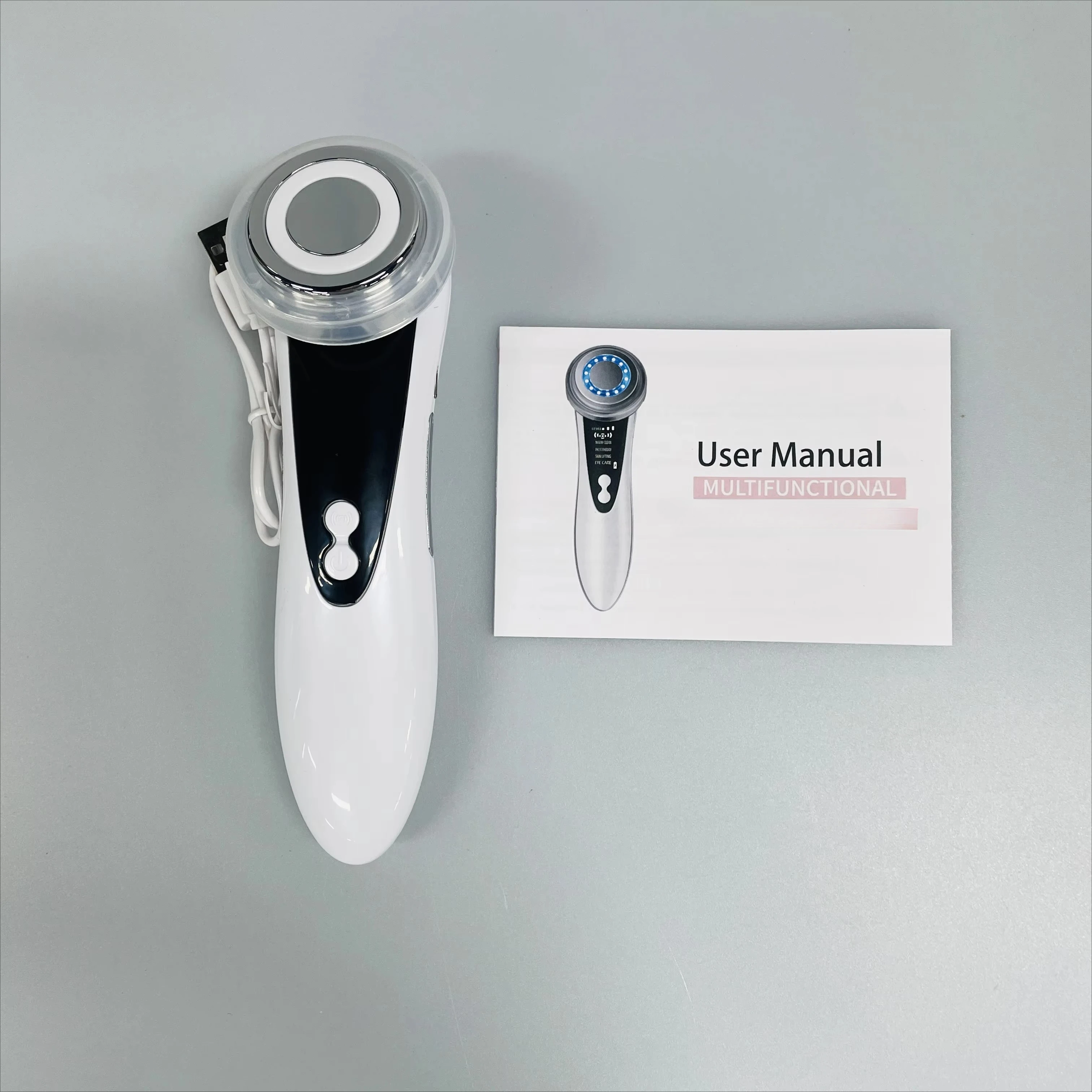 5 in 1 Phototherapy Wrinkle Removal High Frequency Facial Massager Anti-aging Firming Rejuvenation
5 in 1 Phototherapy Wrinkle Removal High Frequency Facial Massager Anti-aging Firming Rejuvenation