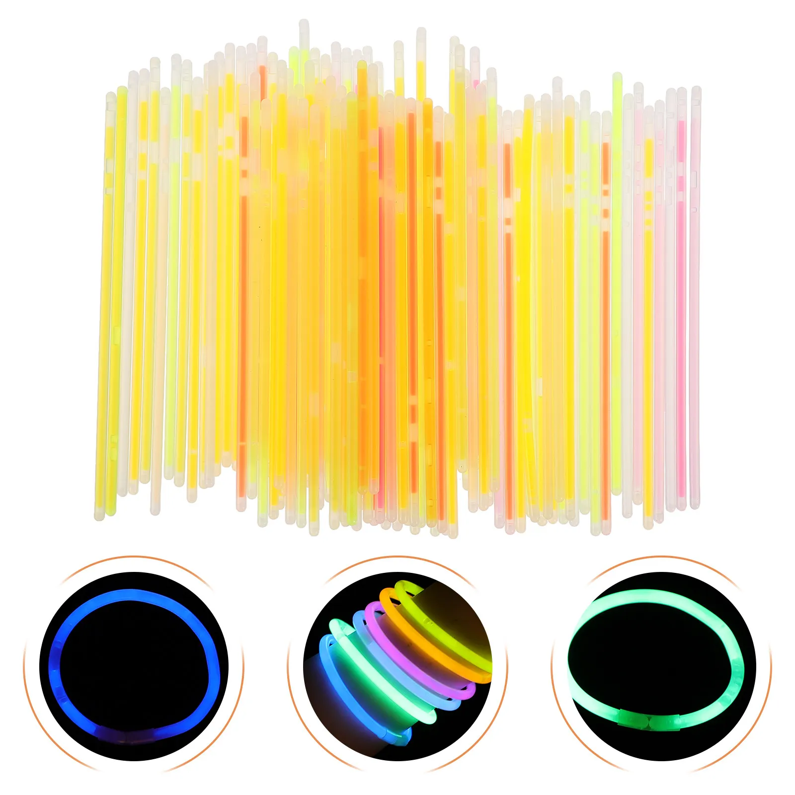 100Pcs Glow Sticks Bulk Bright Flash Sticks Perfect Party Camping Halloween Wedding Glow Supply Accessories Flash Stick
100Pcs Glow Sticks Bulk Bright Flash Sticks Perfect Party Camping Halloween Wedding Glow Supply Accessories Flash Stick