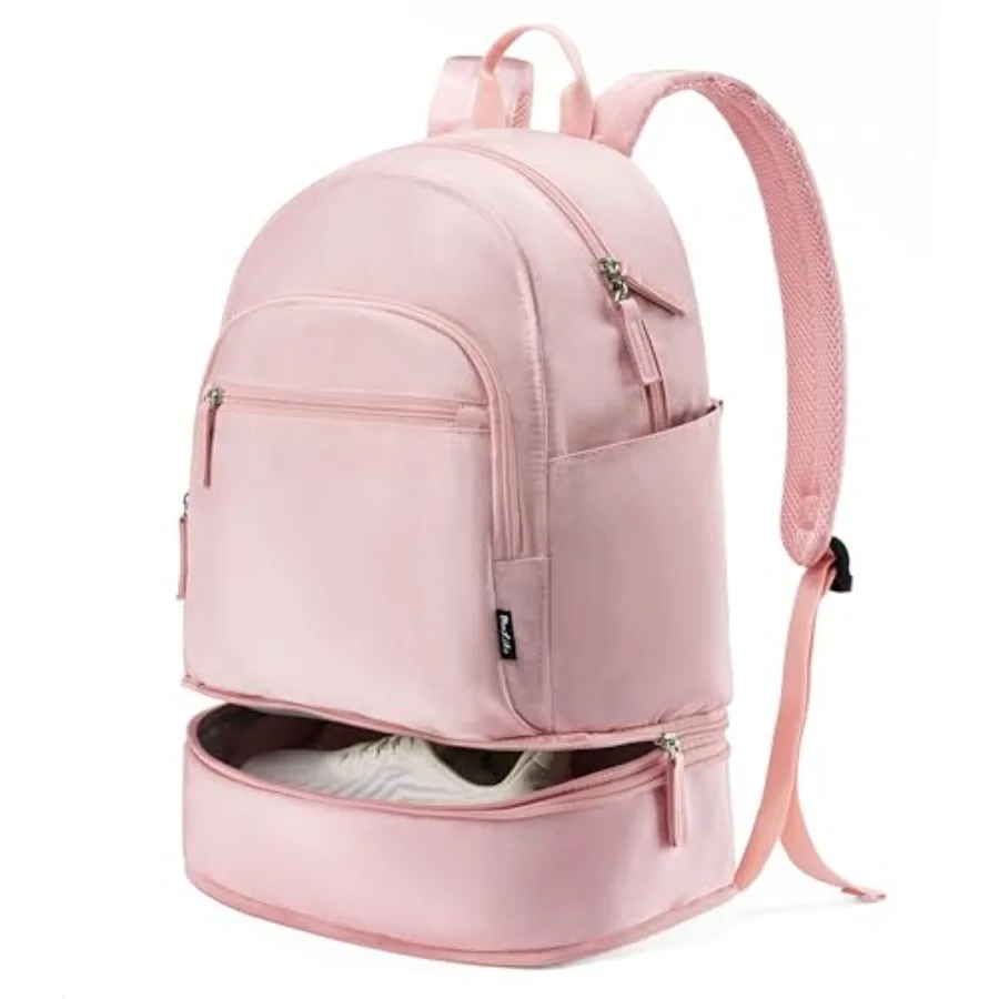Gym Backpack for Women Men, Lightweight Gym Bag with Shoe Compartment, Waterproof Workout Backpack with Wet Pocket
Gym Backpack for Women Men, Lightweight Gym Bag with Shoe Compartment, Waterproof Workout Backpack with Wet Pocket