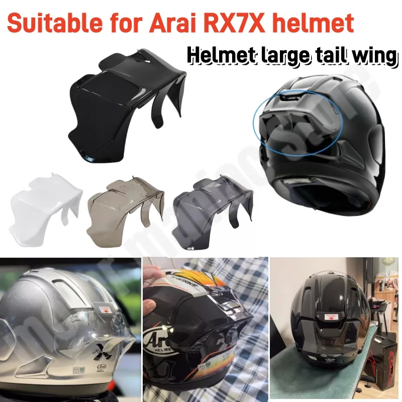 Large Tail of The Helmet Suitable for Arai RX7X Helmet The Large Tail of The Sports Helmet Turbulence Cover Accessories
Large Tail of The Helmet Suitable for Arai RX7X Helmet The Large Tail of The Sports Helmet Turbulence Cover Accessories