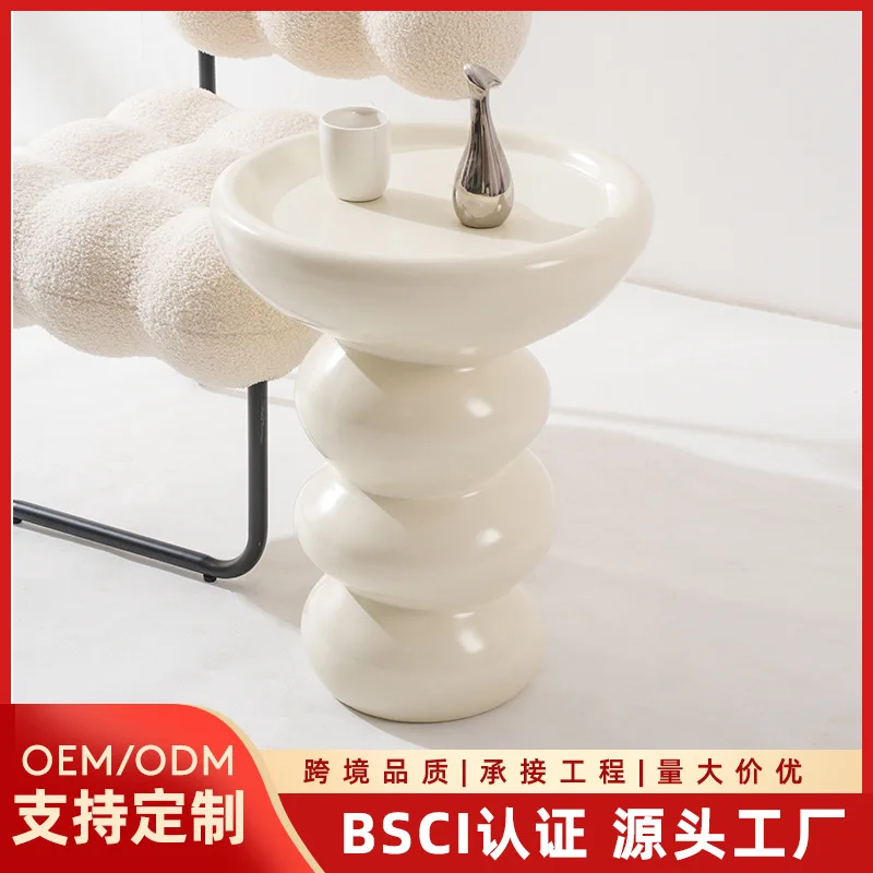 Cream wind edge few wabi wind small round table designer small coffee mini Internet celebrity bedside
Cream wind edge few wabi wind small round table designer small coffee mini Internet celebrity bedside
