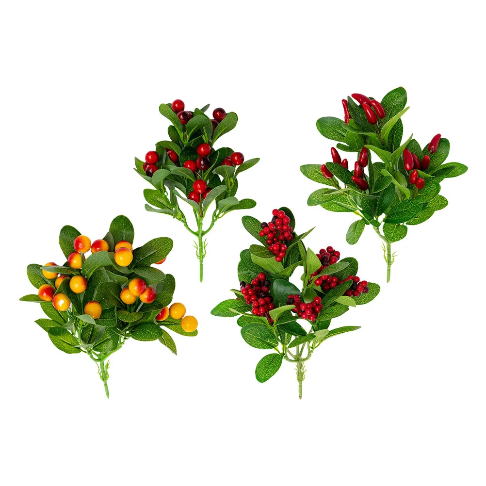 4 Pcs Artificial Fruit Decoration Plastic Chili Realistic Home Decor Fake Bouquet Indoor Outdoor Party Holiday Flower
4 Pcs Artificial Fruit Decoration Plastic Chili Realistic Home Decor Fake Bouquet Indoor Outdoor Party Holiday Flower