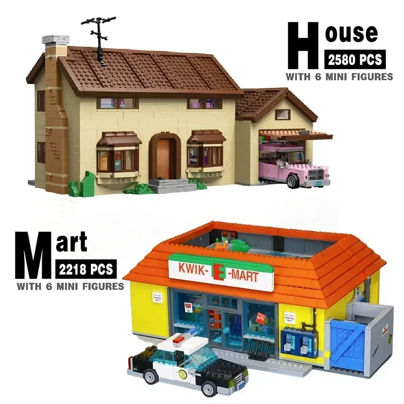 IN STOCK The Kwik E Mart And Supermarket House Model Building Blocks Bricks 16004 16005 71016 71006 Toys Birthday Christmas Gift
IN STOCK The Kwik E Mart And Supermarket House Model Building Blocks Bricks 16004 16005 71016 71006 Toys Birthday Christmas Gift