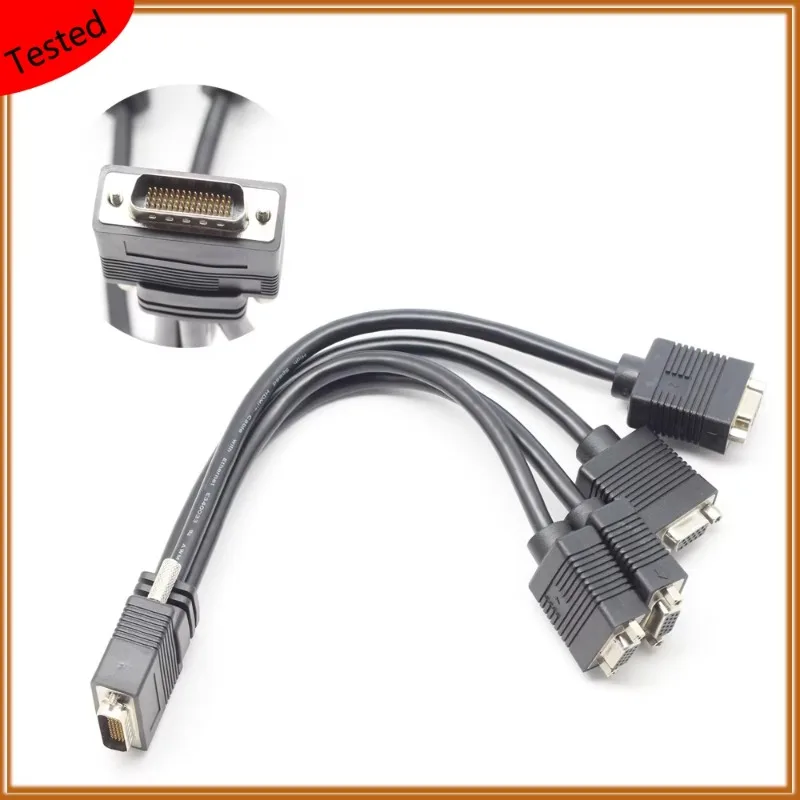 Cables Matrox M9120 P690 Plus 4-screen analog upgrade cable CAB-L60-4XAF to 4 VGA
Cables Matrox M9120 P690 Plus 4-screen analog upgrade cable CAB-L60-4XAF to 4 VGA