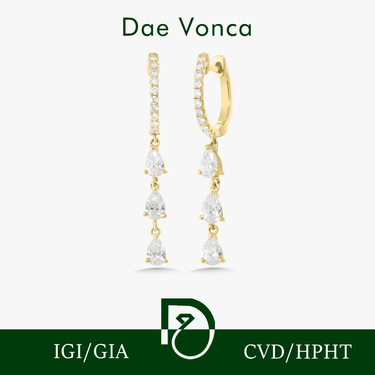 9K/14K/18K Yellow Gold Lab Created Diamond Earrings VS/VVS Pear and Round Cut Lab Diamond Drop Earring Anniversary Gift For Wife
9K/14K/18K Yellow Gold Lab Created Diamond Earrings VS/VVS Pear and Round Cut Lab Diamond Drop Earring Anniversary Gift For Wife