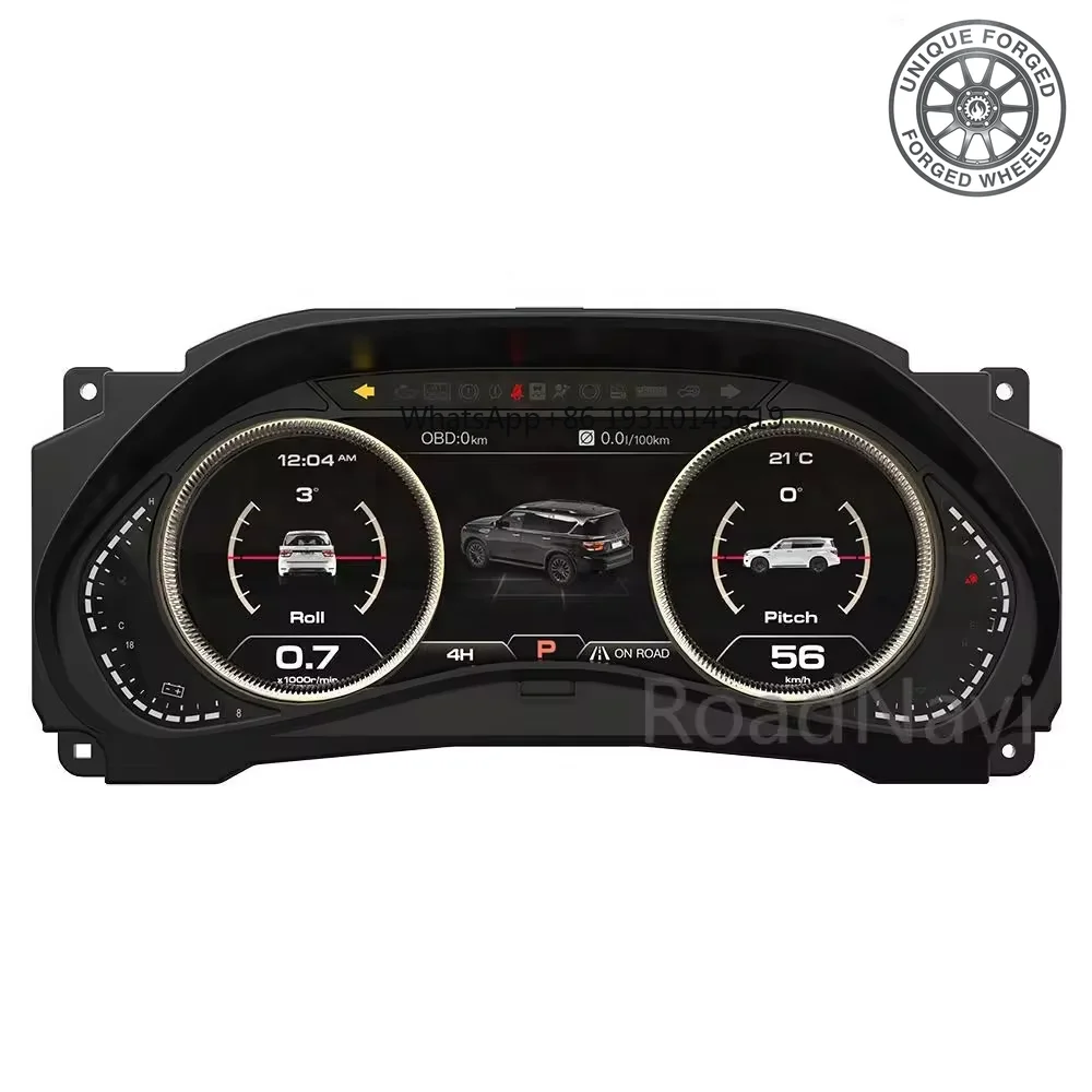 26style BC 12.3'' Digital Dashboard for Nissan Patrol Y62 Infiniti Qx56 Qx80 2011-2023
26style BC 12.3'' Digital Dashboard for Nissan Patrol Y62 Infiniti Qx56 Qx80 2011-2023