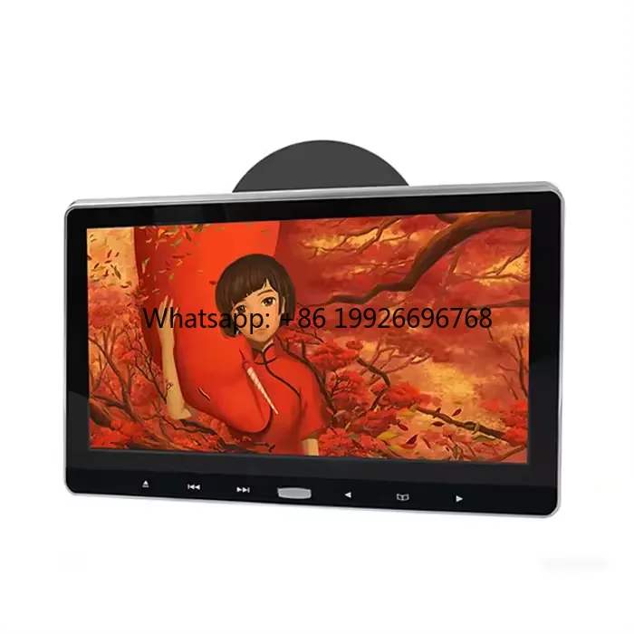 Hot Selling 11.6 Inch Smart TV Car Headrest Android Monitor External Screen for DVD Player Back Seat Display for CD Player 1
Hot Selling 11.6 Inch Smart TV Car Headrest Android Monitor External Screen for DVD Player Back Seat Display for CD Player 1