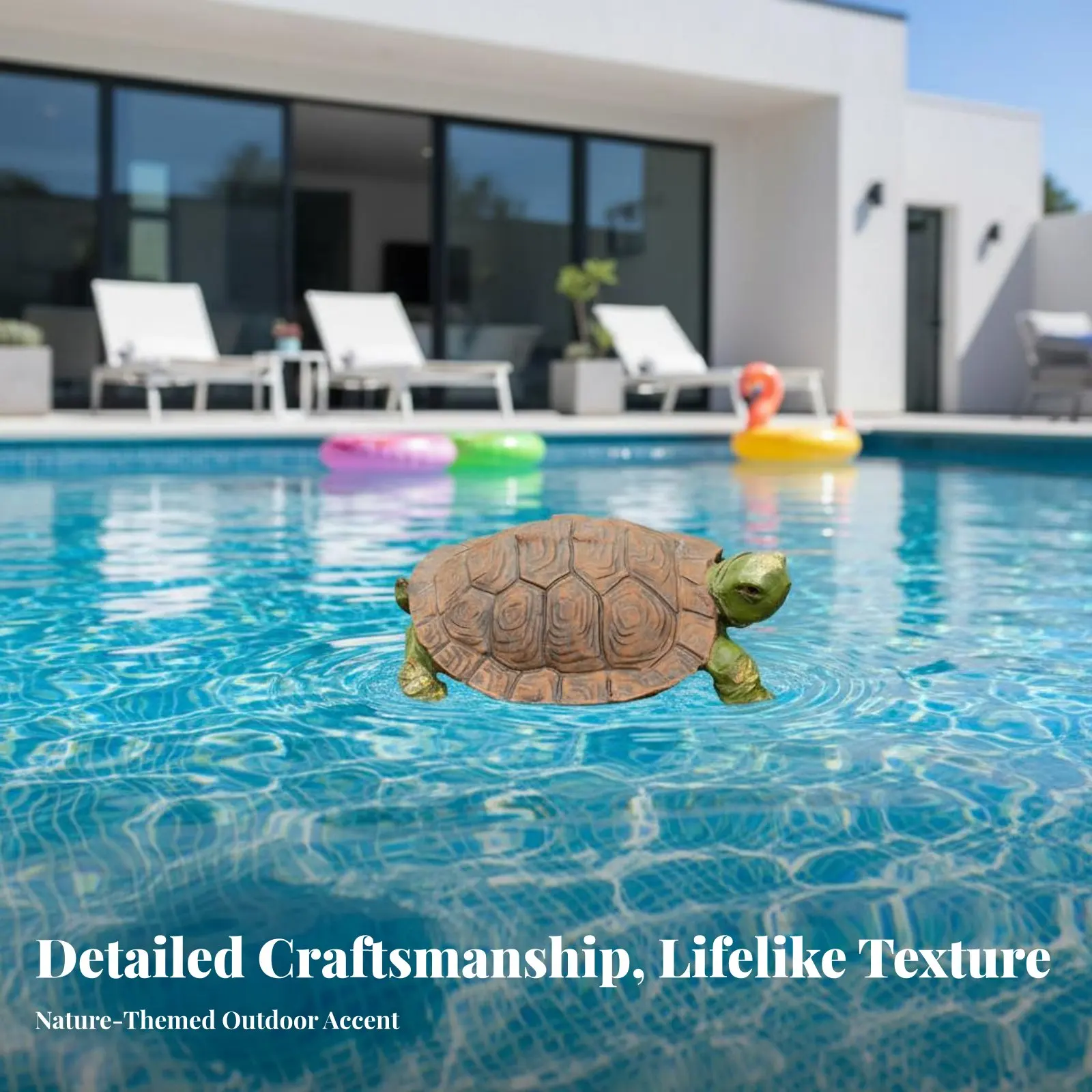 Buoyant Turtle Statue Weather-Resistant Buoyant Turtle Figurine Resin Tortoise Model Long-Lasting Construction Garden Decoration
Buoyant Turtle Statue Weather-Resistant Buoyant Turtle Figurine Resin Tortoise Model Long-Lasting Construction Garden Decoration