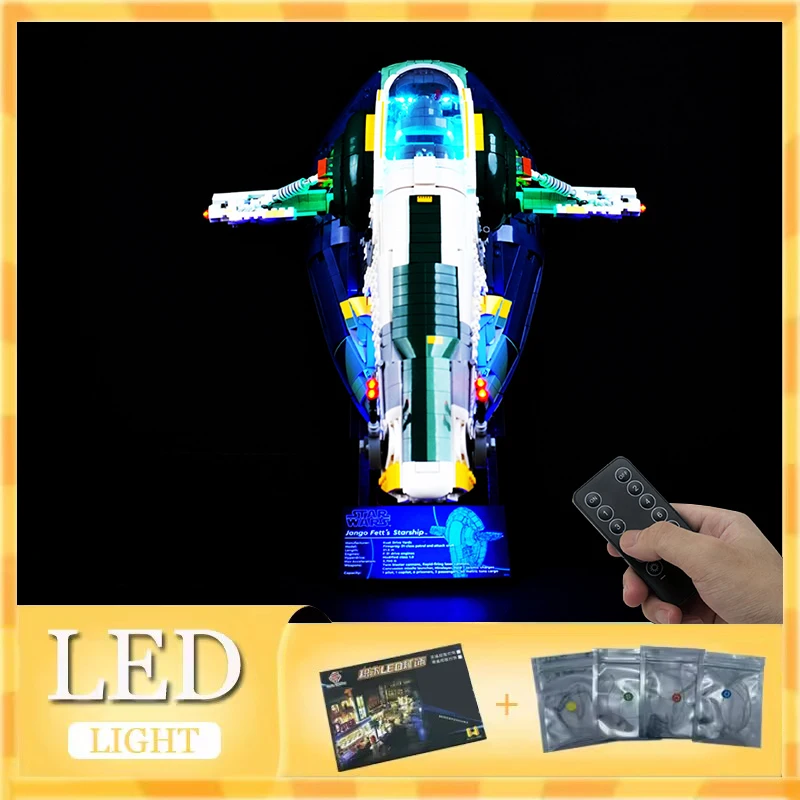 DIY RC LED Light Kit For LEGO 75409 Interstellar spaceship (Only LED Light,Without Blocks Model)
DIY RC LED Light Kit For LEGO 75409 Interstellar spaceship (Only LED Light,Without Blocks Model)