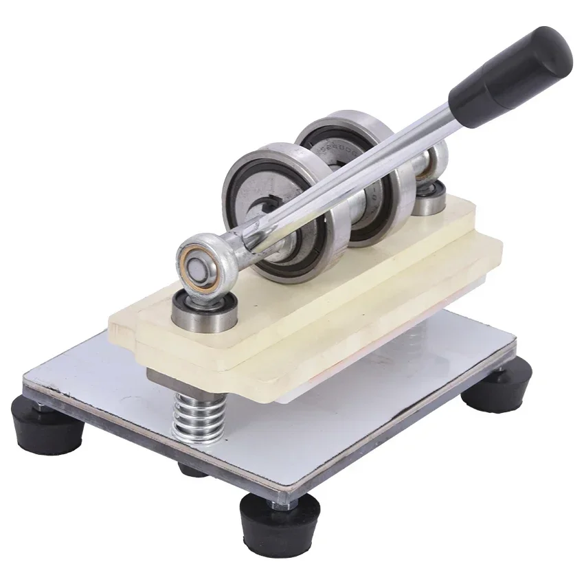 Round knife die-cutting machine, manual sheet material, leather fabric, adhesive paper sample cutting, small die press machine
Round knife die-cutting machine, manual sheet material, leather fabric, adhesive paper sample cutting, small die press machine