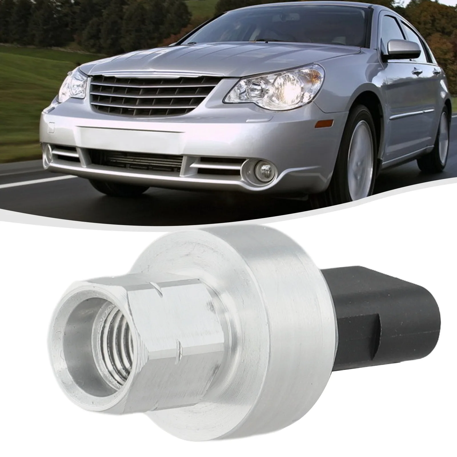68156982AA Air Conditioner Pressure Transducer Compatible with For Dodge For Jeep For Ram 1500 Direct Replacement Part
68156982AA Air Conditioner Pressure Transducer Compatible with For Dodge For Jeep For Ram 1500 Direct Replacement Part