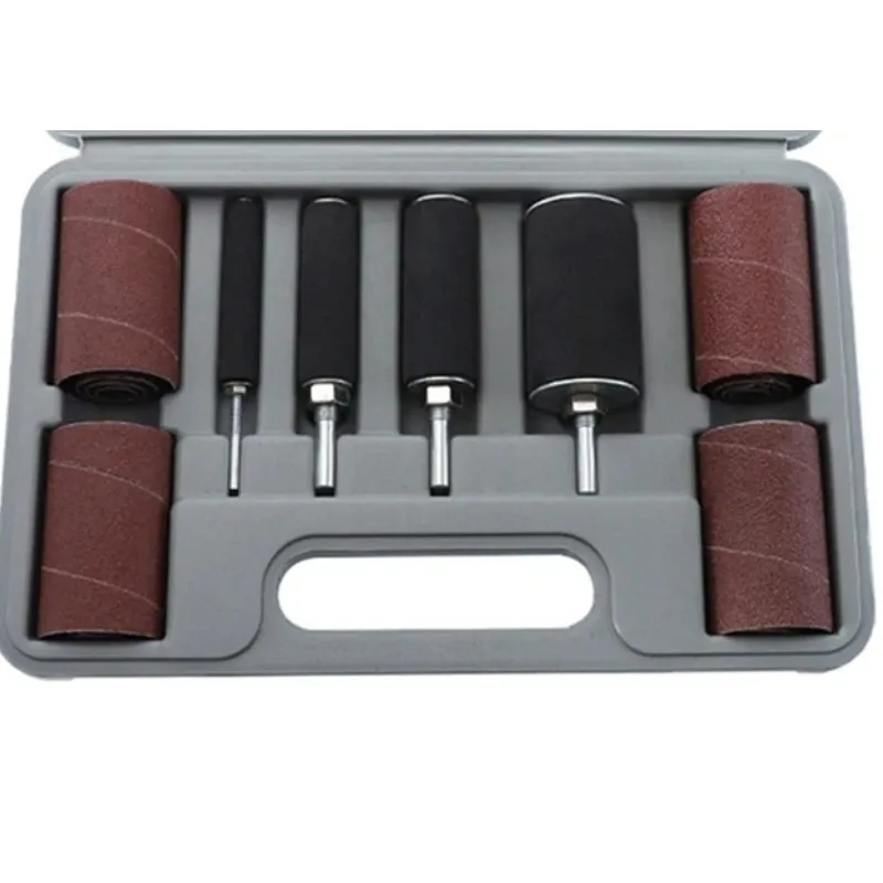 A01F-Набор барабанных шлифовальных станков, шлифовальная лента, наждачная бумага с футляром для шпинделя для вращающихся сверлильных станков
A01F-Набор барабанных шлифовальных станков, шлифовальная лента, наждачная бумага с футляром для шпинделя для вращающихся сверлильных станков