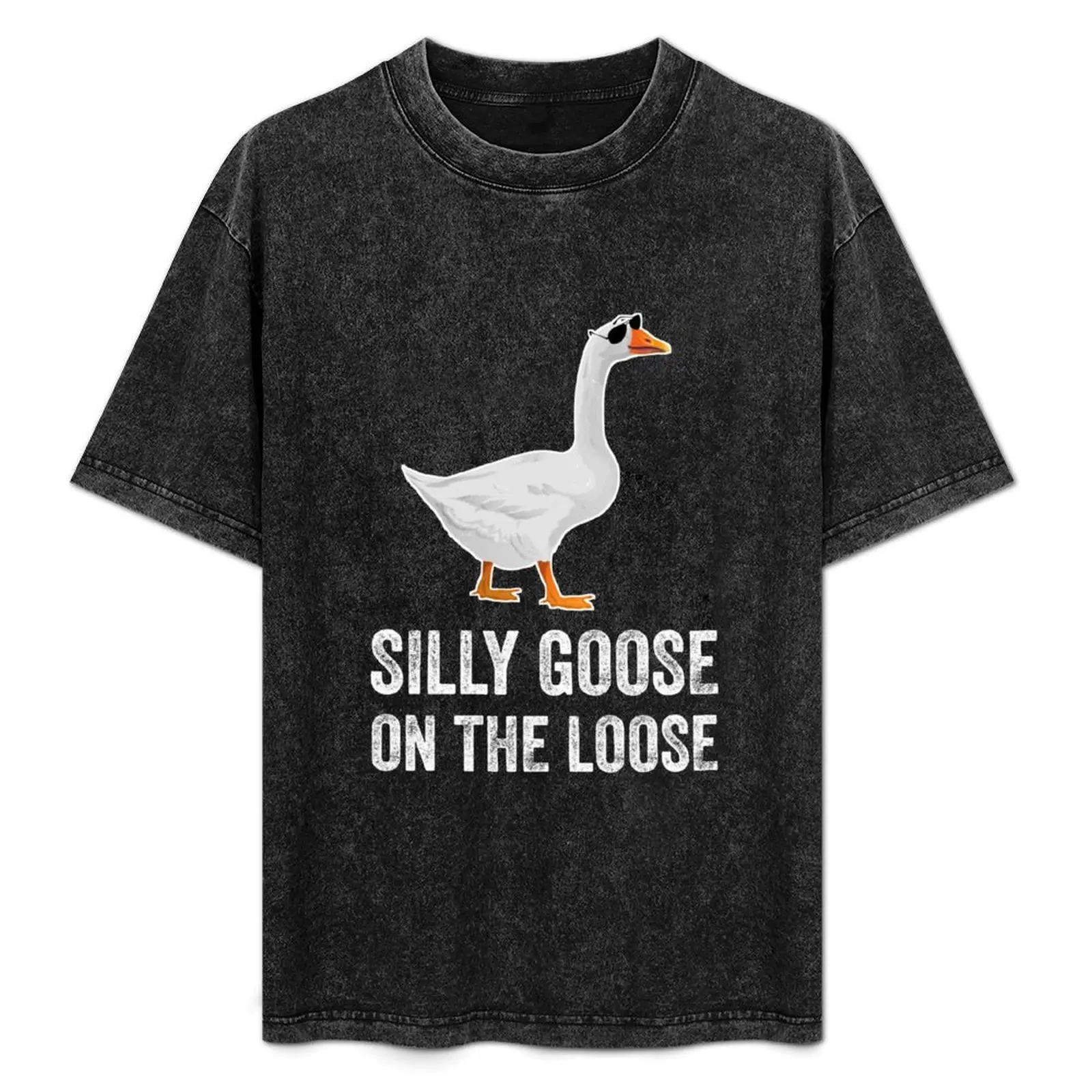 Silly goose on the loose T-Shirt Casual Everyday Short Sleeve T-Shirt
Silly goose on the loose T-Shirt Casual Everyday Short Sleeve T-Shirt