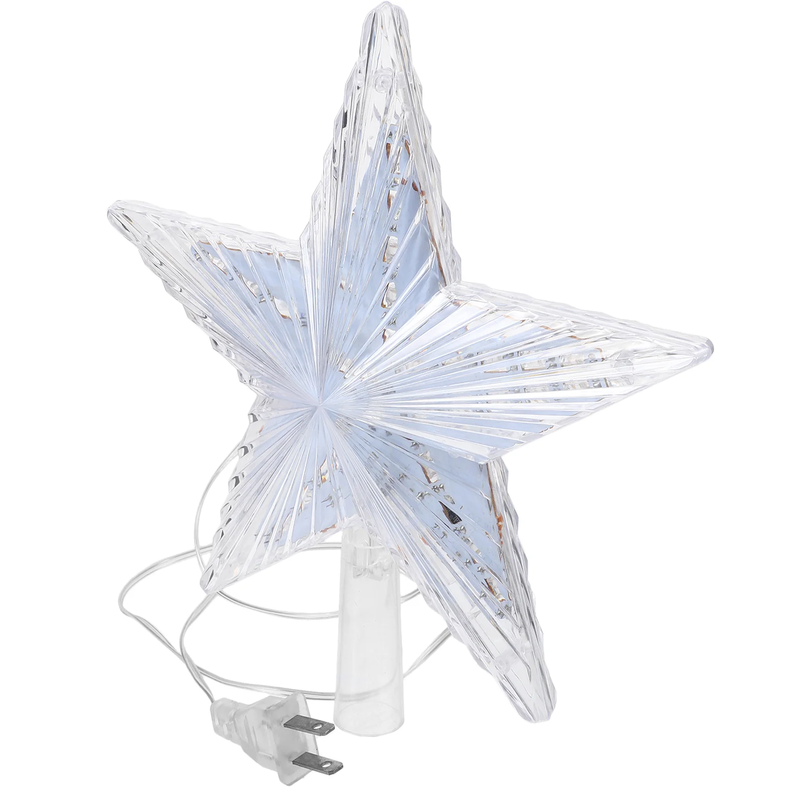 Transparent Plastic Led Tree Topper Star Christmas naments Pendant Decoration Home Garden Festive Supplies Event Party Holiday
Transparent Plastic Led Tree Topper Star Christmas naments Pendant Decoration Home Garden Festive Supplies Event Party Holiday