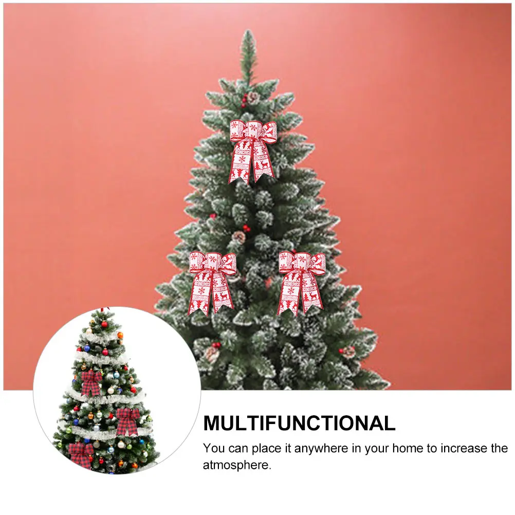 4 Pcs Indoor Christmas Bow Decoration Decorative Bows Large Holiday Big Decorations
4 Pcs Indoor Christmas Bow Decoration Decorative Bows Large Holiday Big Decorations