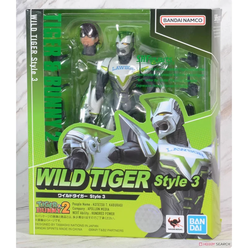 Original Bandai Sh Figuarts SHF TIGER & BUNNY 2 WILD TIGER STYLE 3 Action Figures Anime Model Toys Collection In Stock
Original Bandai Sh Figuarts SHF TIGER & BUNNY 2 WILD TIGER STYLE 3 Action Figures Anime Model Toys Collection In Stock