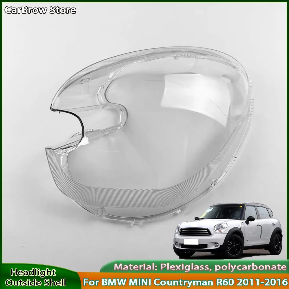 Car Front Headlight Cover Lampshade Lampcover Caps For BMW MINI Countryman R60 2011 2012 2013 2014 2015 2016 Headlamp Shell
Car Front Headlight Cover Lampshade Lampcover Caps For BMW MINI Countryman R60 2011 2012 2013 2014 2015 2016 Headlamp Shell
