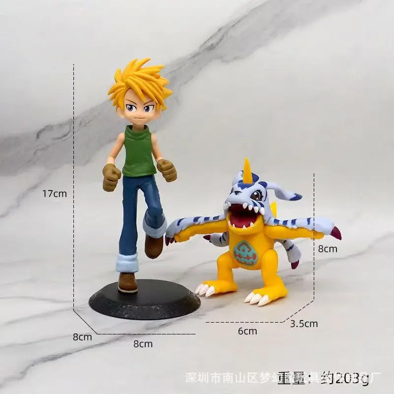 Digital Monster Anime Model Figurine Set Yagami Taiyi Agumon Gabumon Desktop Figurine Decoration Ornaments Y2k Fashion Toys
Digital Monster Anime Model Figurine Set Yagami Taiyi Agumon Gabumon Desktop Figurine Decoration Ornaments Y2k Fashion Toys