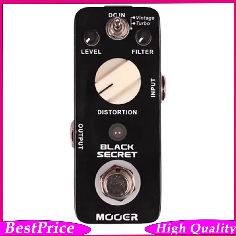 MOOER Black Secret Electric Guitar Effect Pedal Distortion 2 Working Modes Mini Pedal True Bypass Guitar Parts & Accessories
MOOER Black Secret Electric Guitar Effect Pedal Distortion 2 Working Modes Mini Pedal True Bypass Guitar Parts & Accessories