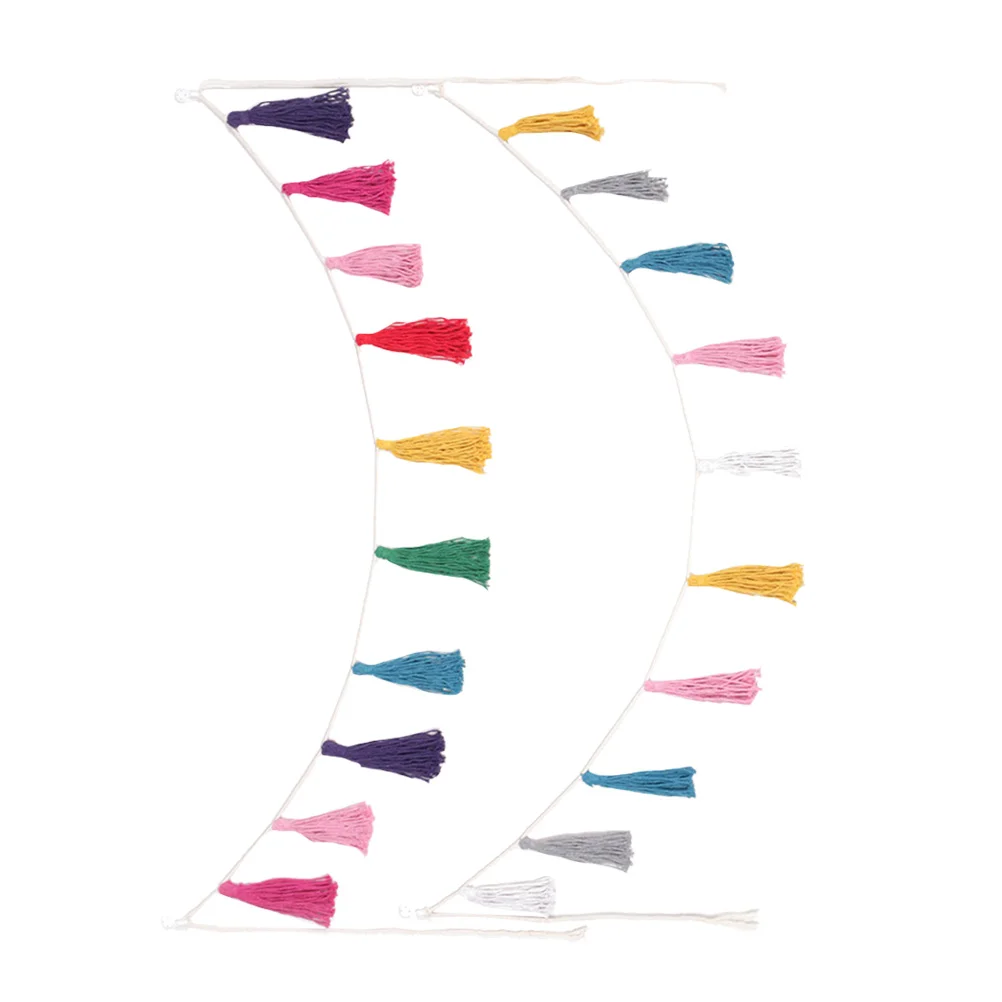 2 Pcs Colorful Hanging Decor Rainbow Wedding Banner Dorm Tassel Banner Hanging Room Decor Festive Tassel
2 Pcs Colorful Hanging Decor Rainbow Wedding Banner Dorm Tassel Banner Hanging Room Decor Festive Tassel