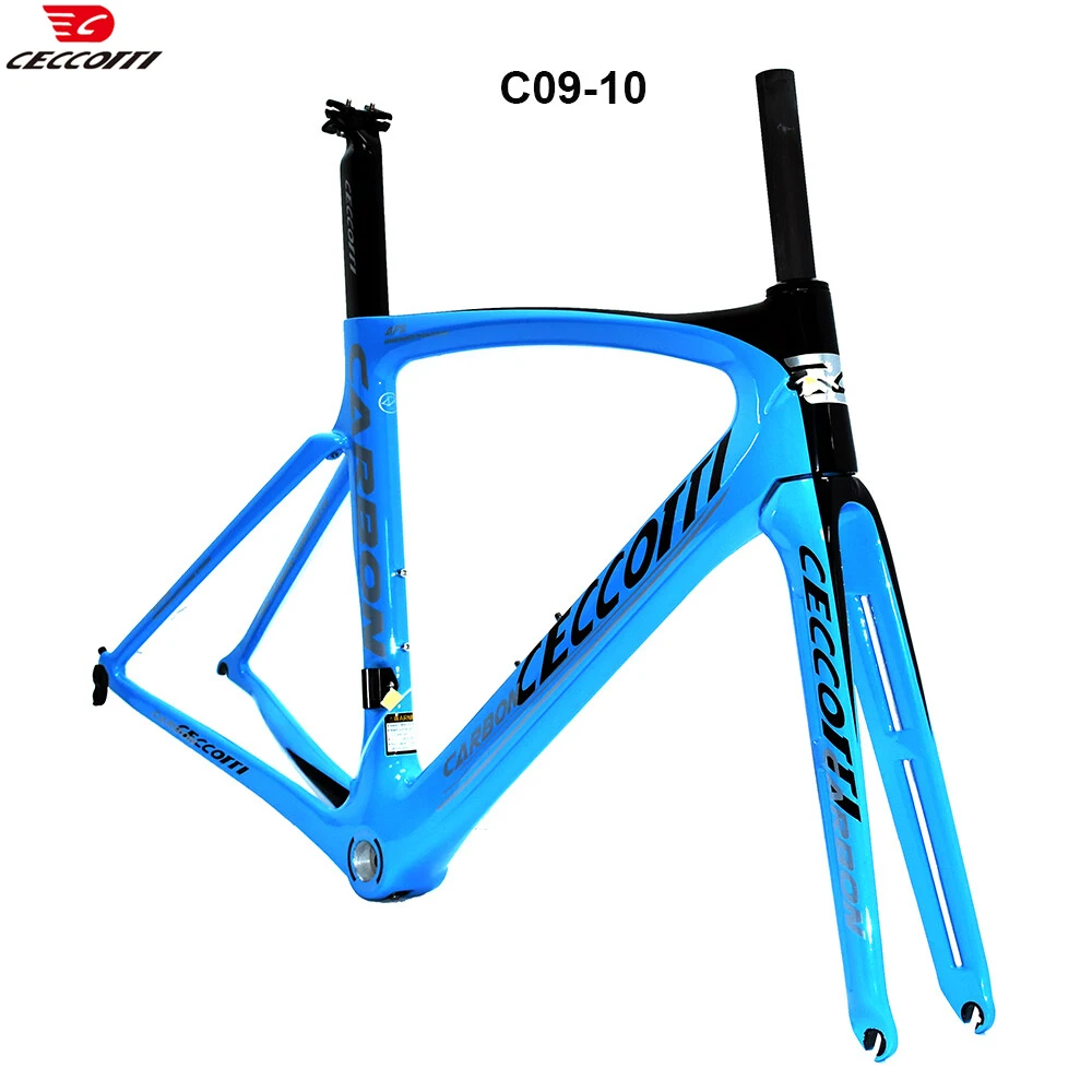 Ceccotti Brand RF09 Model Carbon Frame, Factory Price Road Bicycle Frameset 700C V Brake Max tires28mm bike Frames
Ceccotti Brand RF09 Model Carbon Frame, Factory Price Road Bicycle Frameset 700C V Brake Max tires28mm bike Frames