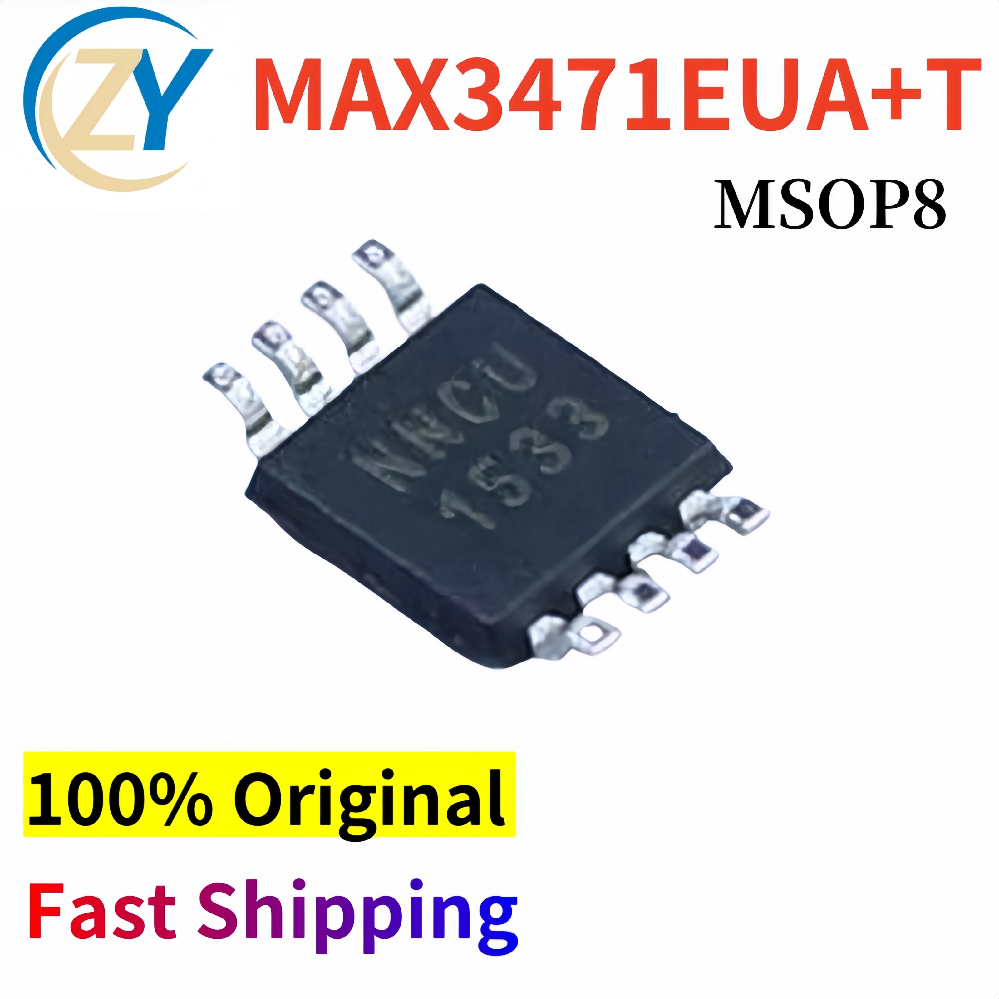 (5pcs) MAX3471 Interface ICs MAX3471EUA+T MSOP8 64kb/s 100% Original & In Stock
(5pcs) MAX3471 Interface ICs MAX3471EUA+T MSOP8 64kb/s 100% Original & In Stock