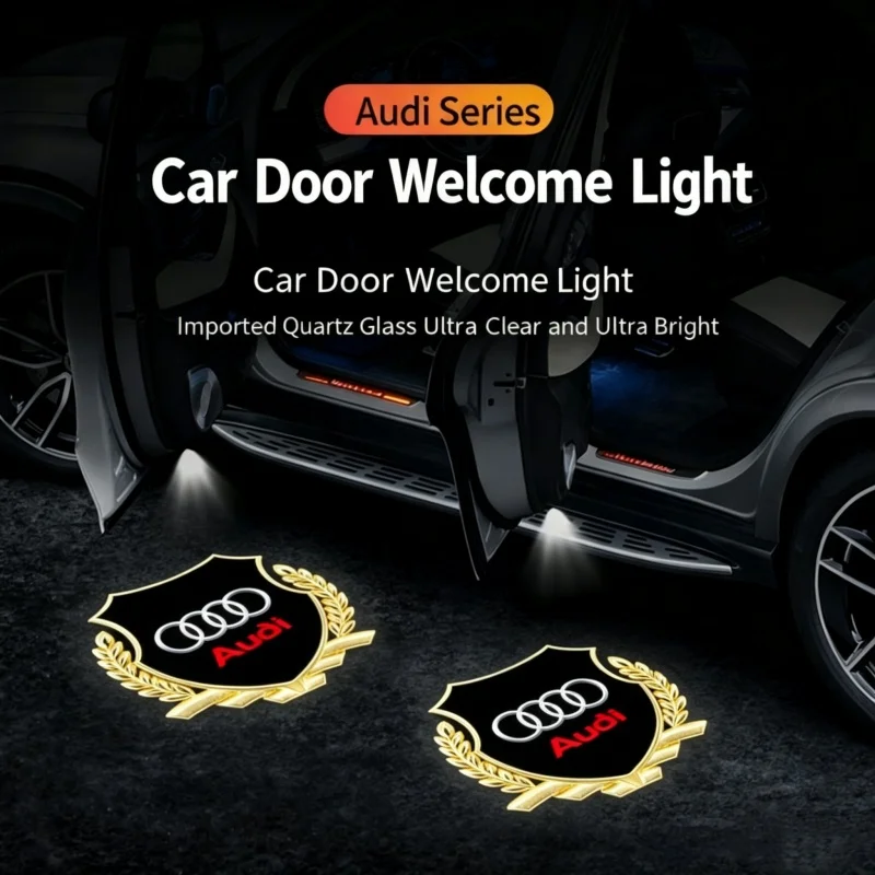 Car Door Welcome Lights for Audi A1 A3 8P 8V A4 A5 A6 A7 A8 Q3 Q5 Q7 Q8 Sline TT Logo Projector Ghost Shadow Lamp Accessories
Car Door Welcome Lights for Audi A1 A3 8P 8V A4 A5 A6 A7 A8 Q3 Q5 Q7 Q8 Sline TT Logo Projector Ghost Shadow Lamp Accessories