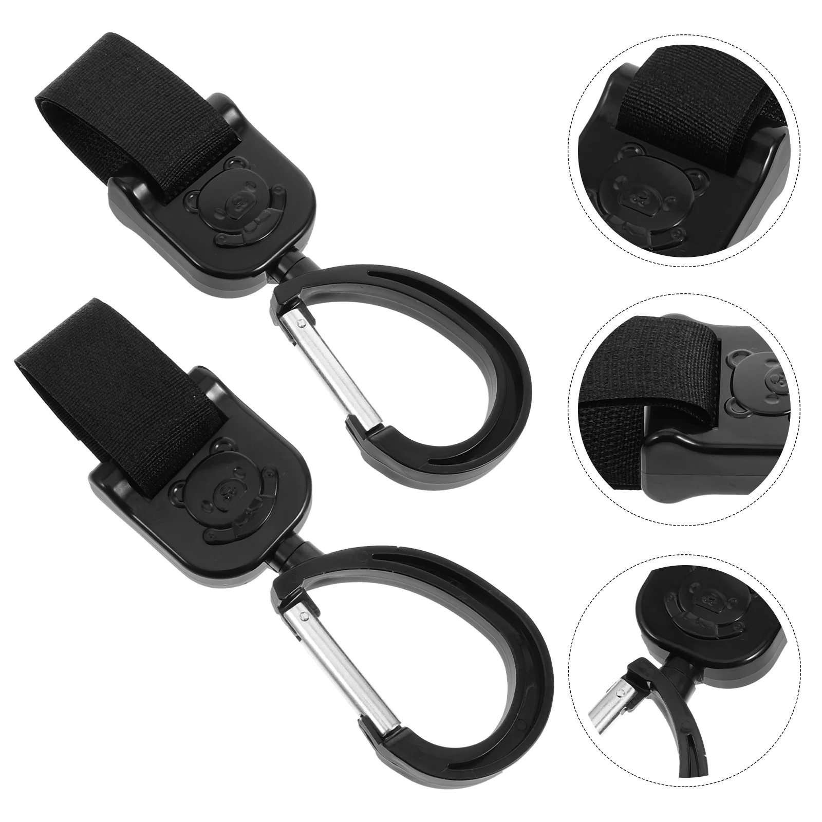 2 Pcs Universal Component Mother Stroller Wagon Hooks for Shopping Alloy Plastic Rotating Hanging Bag
2 Pcs Universal Component Mother Stroller Wagon Hooks for Shopping Alloy Plastic Rotating Hanging Bag