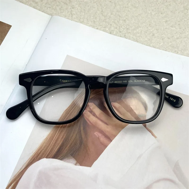 Brand Designer Johnny Depp GELT Acetate Glasses Frame Men Clear Lens Classic Square Eyeglasses High Quality Eyewear Spectacles
Brand Designer Johnny Depp GELT Acetate Glasses Frame Men Clear Lens Classic Square Eyeglasses High Quality Eyewear Spectacles