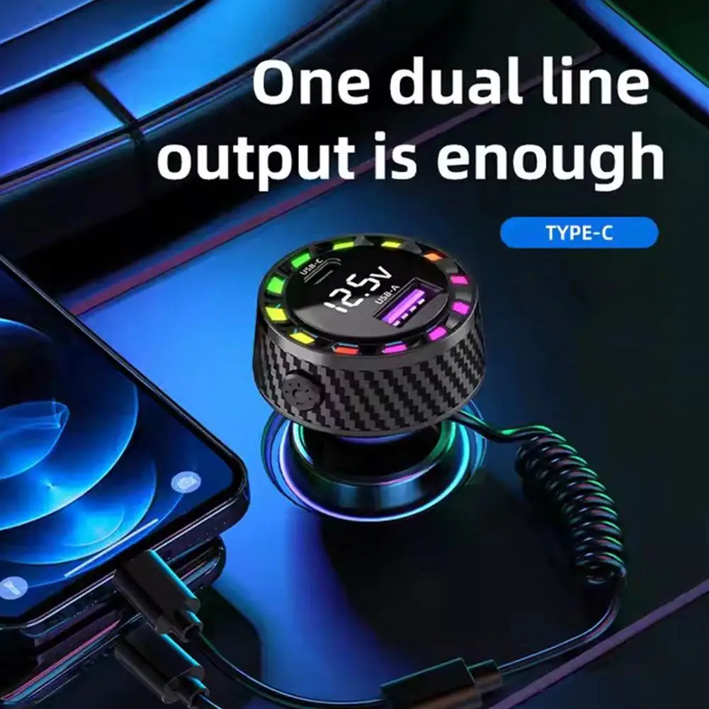 Car Charger USB Port Fast Charging Adapter with LED Light Voltage Monitor FM Bluetooth Transmitter for IPhone OPPO Q9X0
Car Charger USB Port Fast Charging Adapter with LED Light Voltage Monitor FM Bluetooth Transmitter for IPhone OPPO Q9X0