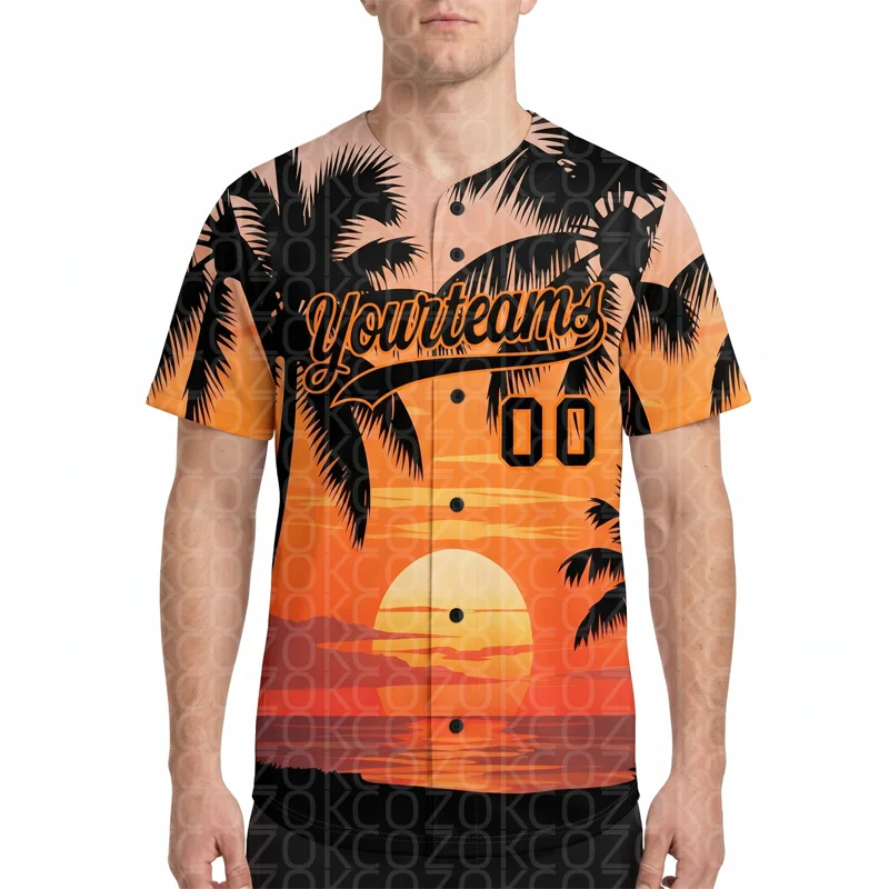 Sunset Baseball Jersey Men Women Short Sleeve Shirt 3D Printed Shirt Team Shirts Hip Hop Unisex Tops
Sunset Baseball Jersey Men Women Short Sleeve Shirt 3D Printed Shirt Team Shirts Hip Hop Unisex Tops